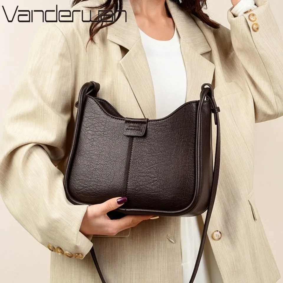 High Quality Leather Crossbody Bag New Handbags Women Bags Designer Shoulder Messenger Bags for Women 2025 Sac A Main H260306