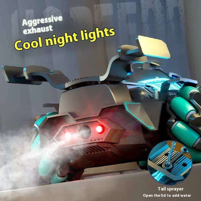 Formula 1 remote control racing spray children's super large light drift car gesture induction boy toy C260305