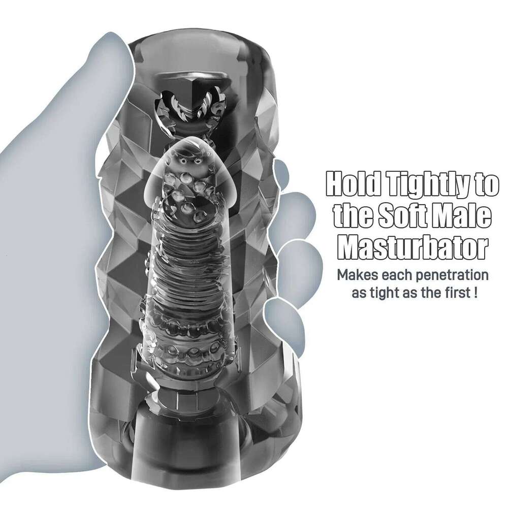 Cheap Soft Male Masturbator Realistic Vagina Toy for Men Adult Endurance Exercise Pocket Pussy Cup Sex Product dick suck W260305