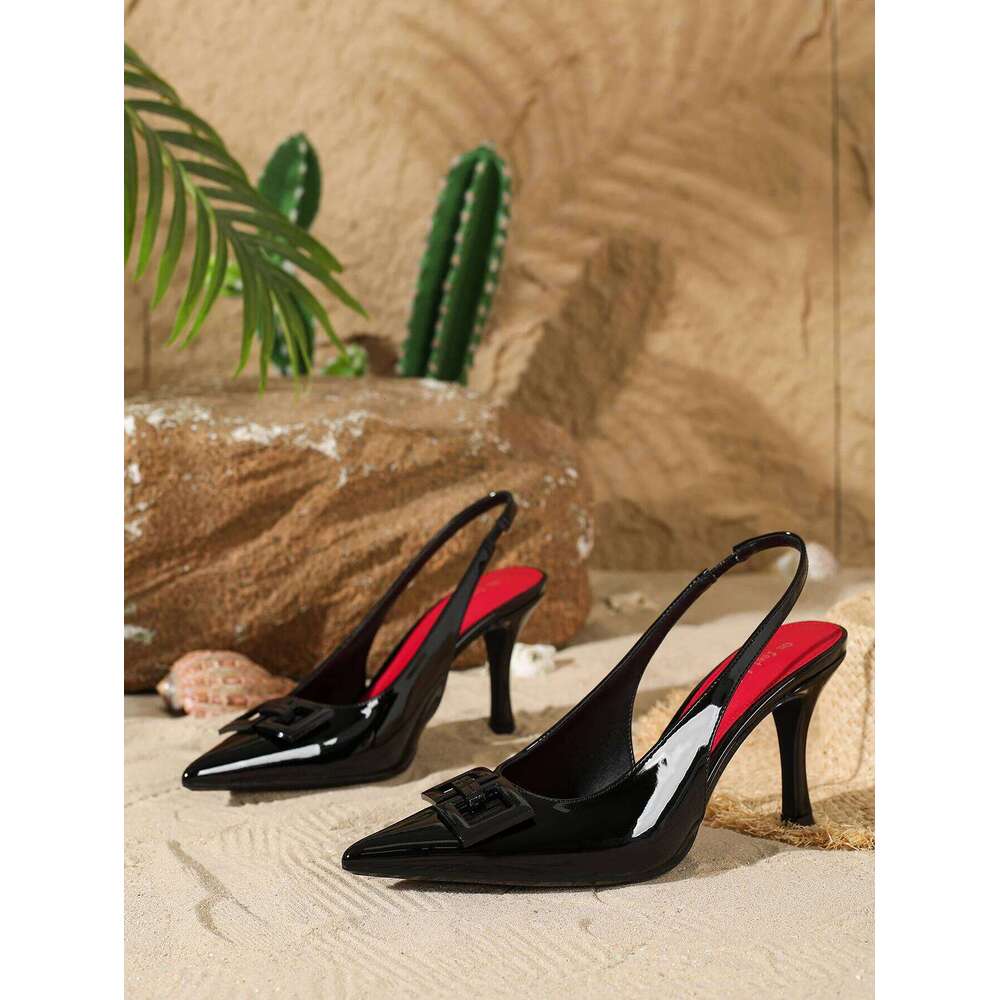 Women's Fashionable Solid Color Stiletto Heels, Elegant Pointed Toe High Heels Women & Girls, Valentine's Day Gift for Girls