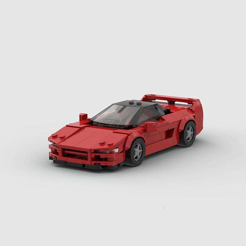 NSX NA 1 MOC City Car Vehicle Racer Building Blocks Brick Racing Model World Famous Supercar Sets Kids Toys Gift Z260306