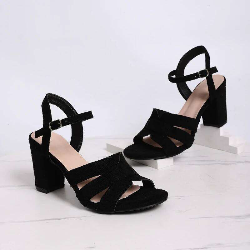 2025 New Women's Plus Size Casual Anti-Slip Sandals Fashion Comfort High Heels