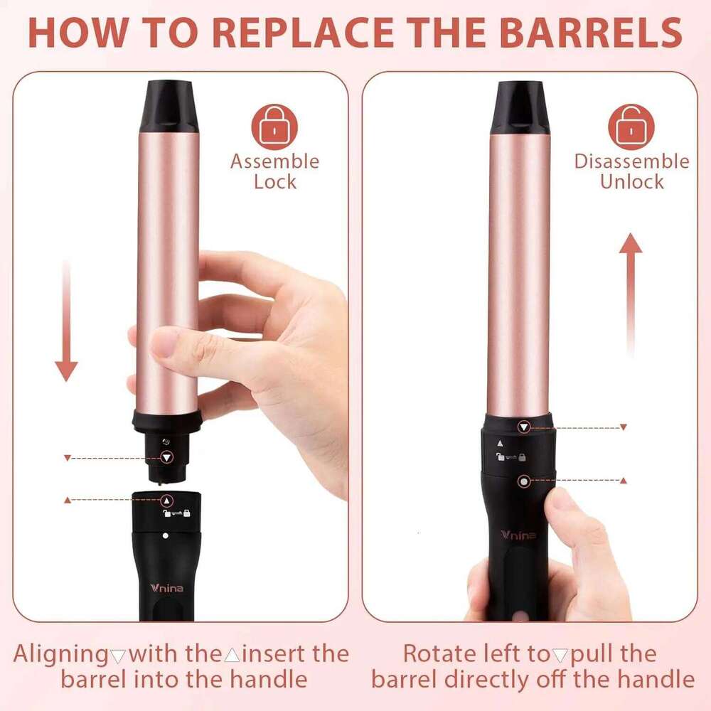 1.5 Inch Thermal Brush for Blowout Look, Heated Round Hair Straightening Curling With 2 Temp Settings 26Y0306