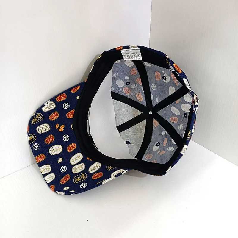 2023 New Print Flower Baseball Caps for Men and Women Summer Sun Hat Visor Cap Adjustable Bonne Hats Gorras S260306