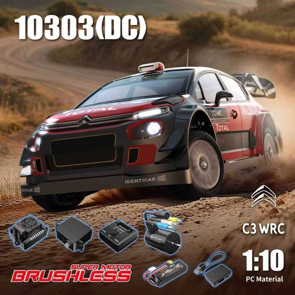 MJX 10303 10304 1/10 RC Car Brushless 70KM/H High Speed Racing Vehicle RTR 4WD Off-road Remote Control Drifting Crawler ModelToy C260305
