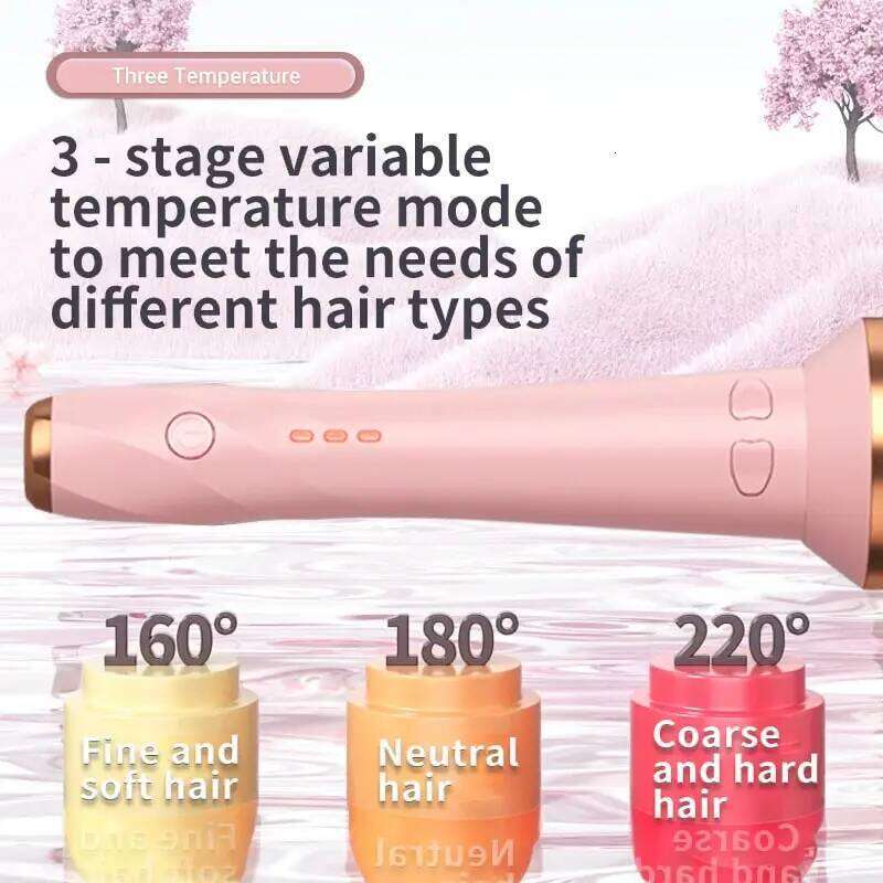 Automatic Curler 28mm 32mm Auto Rotating Large Wave CurlingIron Temperature Adjustable Anion Fast Heating Hair Styling Tool 26Y0306