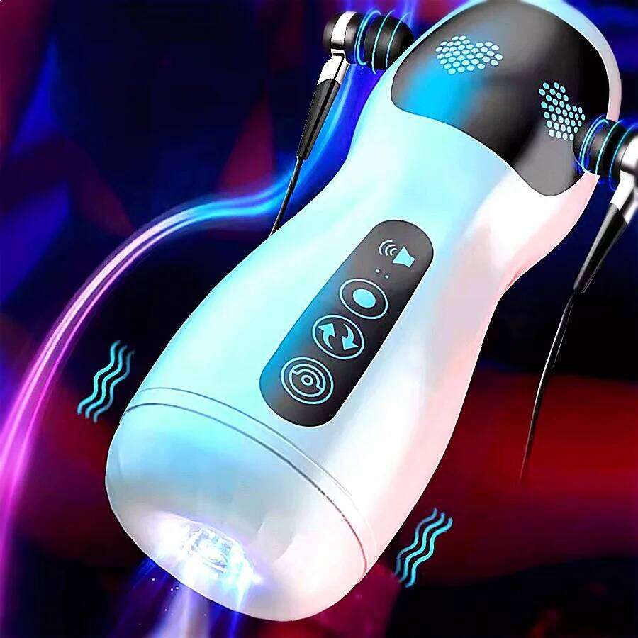 Automatic Male Masturbator Cup Sucking Vibration Real Vagina Pocket Pussy Penis Oral Machine Blowjob Sex Toys For Man Adults W260305