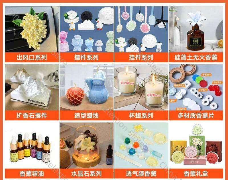 Tinplate scented candles premium household bedroom ornaments home fragrance ethnic style wedding gift manufacturers wholesale W260304 W260305