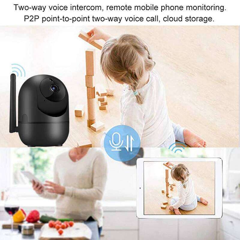 IP YCC365 Plus Smart Home 1620P HD Security camera Auto Tracking Network Wireless Surveillance Night Vision WiFi Camera 26W0306
