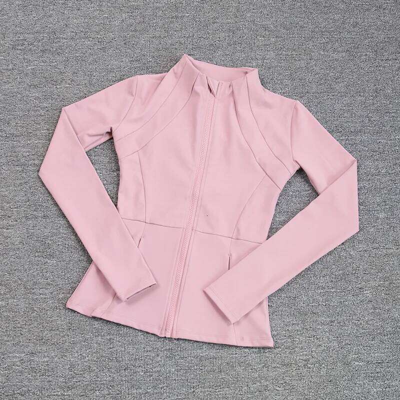 Quick-drying Breathable Sports Jackets Women's Zipper Yoga Top Outdoor Exercise Running Fitness Long Sleeve