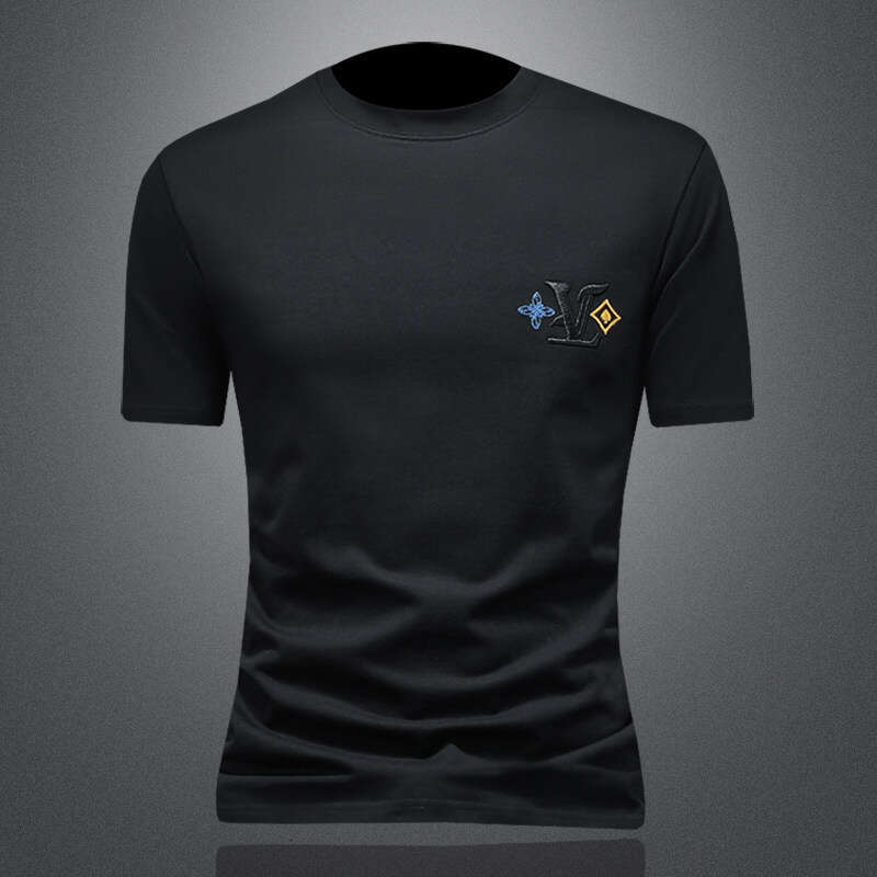 Summer New Round-Neck Short-Sleeve T-Shirt for Men