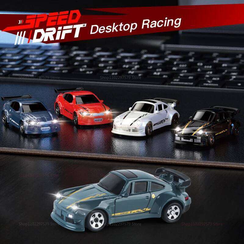 Hot Toy KF20 4WD RC Drift 2.4GHz Mini Remote Control Car 1:64 Scale Desktop Toys Gifts For Kids Children Boys Teens C260305