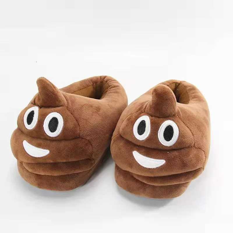 For Man And Women Slipper Prankish Cartoon Indoor Thickening Warm Plush Slippers Winter Shoes S260305