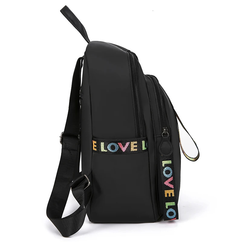 Fashionable Oxford Cloth Backpack Lightweight Diagonal Span Large Capacity Travel Bag College Style Backpack260228