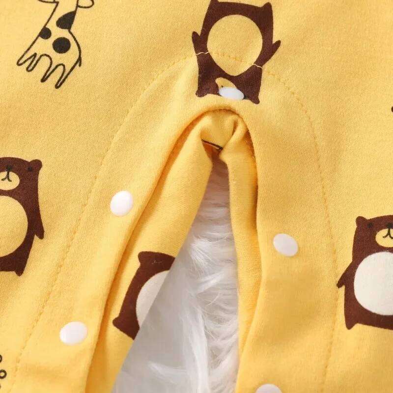 Newborn Baby Romper Autumn New 100% Cotton Girl Boy 0-18M Cute Spring Long Sleeve Soft Infant Clothes Z260306