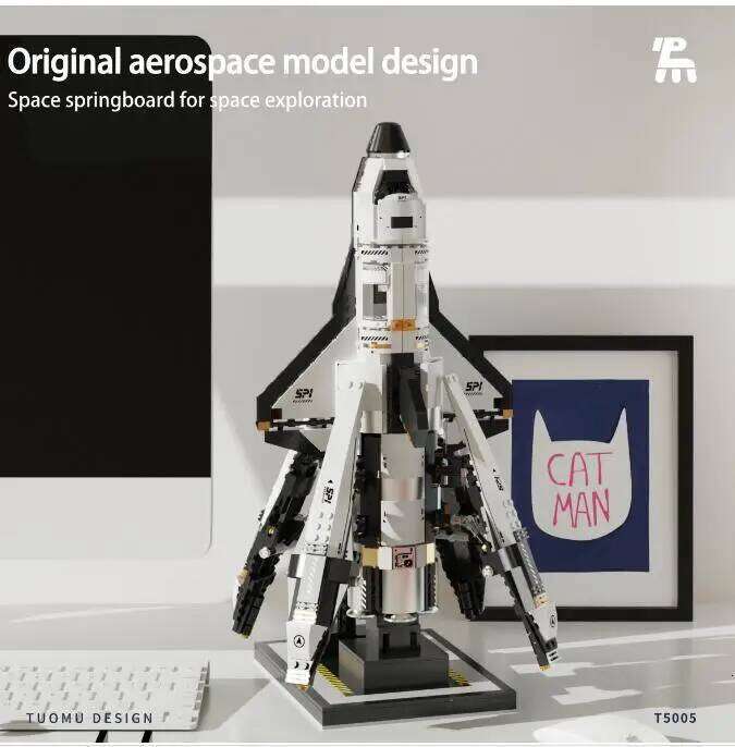 USA Spacecraft Shuttle Rocket Building Blocks Space Plane Universe Science Education Model Bricks Assembly Toy Kid Gift Z260306