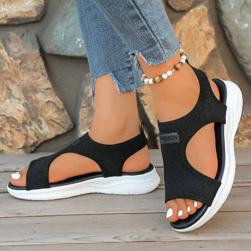 2026 New Women's Fashion Hot Selling Sandals One Step Lightweight Walking Plus Size Comfortable Casual Shoes