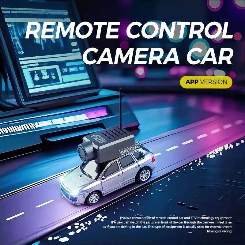 WLtoys 6401 1:64 Mini RC With 720P FPV Camera Wifi APP Remote Control 15mins 3KM/H Car Racing Toy C260305