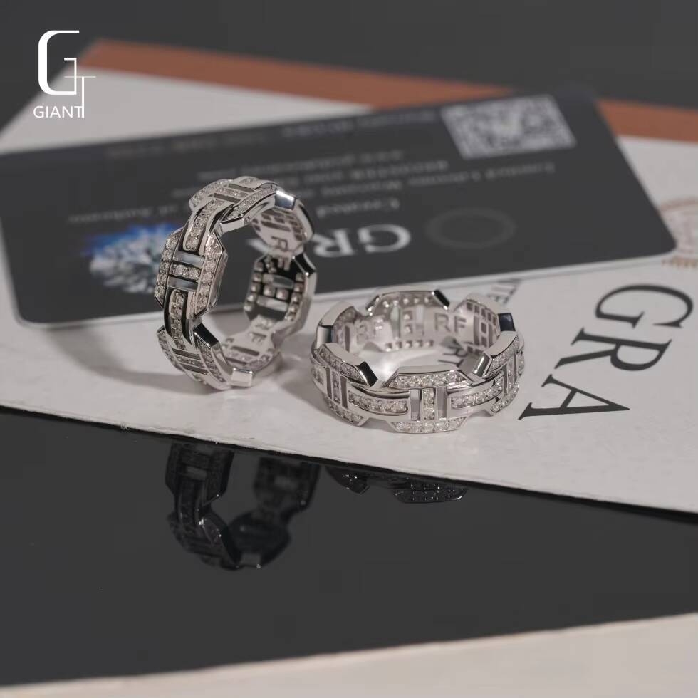 102ct VVS Moissanite Rings 925 Sterling Silver Moissanite Rings for Men Iced Out Moissanite Hip Hop Diamond Custom Fine Jewelry