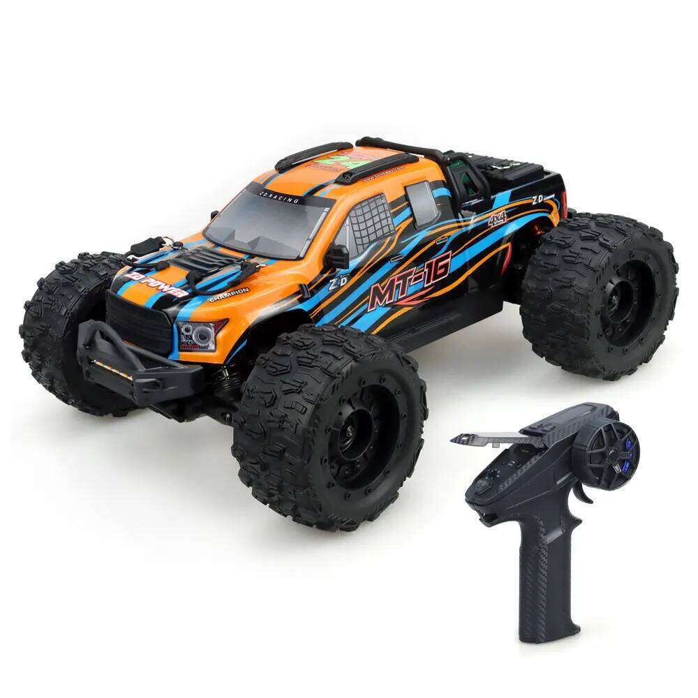 ZD Racing MT-16 1/16 Monster 3S 80km/h 2.4G 4WD RC Brushless Truck Remote Control Off Road Car Toys C260305