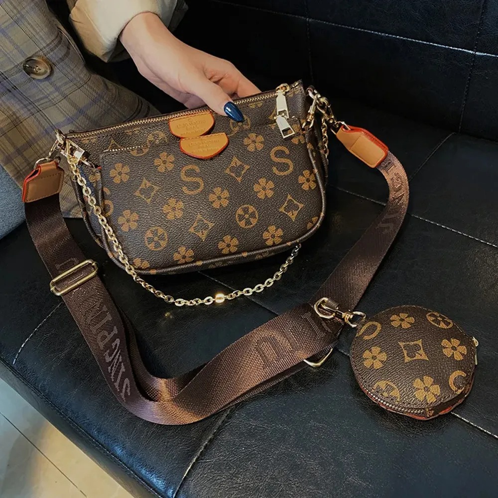 designer Shoulder tote Bags For womens flap printing hot fashion square handbag girl crossbody saddle bag high quality