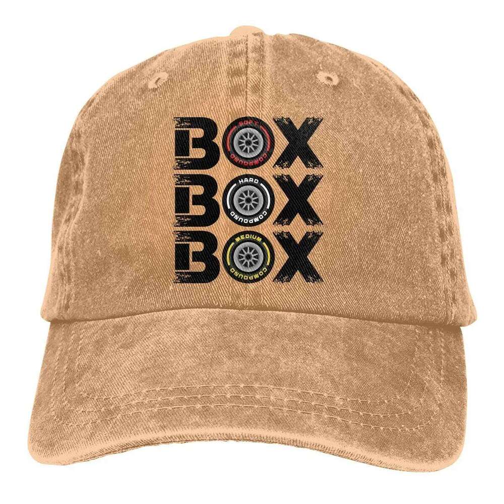 Box Tyre Compound V2 Baseball Cap Men Formula 1 F1 colors Women Summer Snapback Caps Y260304