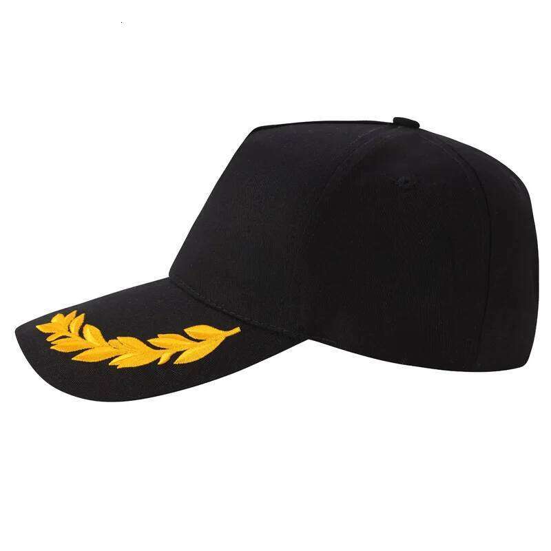 Customized logo printed casual wheat ear men's solid color snap sports women's baseball cap Y260304