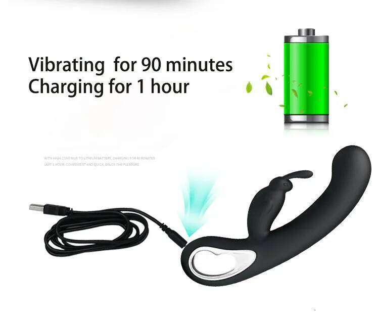 Pretty Love 12 Speed G Spot Rabbit Women Double Vibrators Clitoris Sex Products Toy For Adult W260305