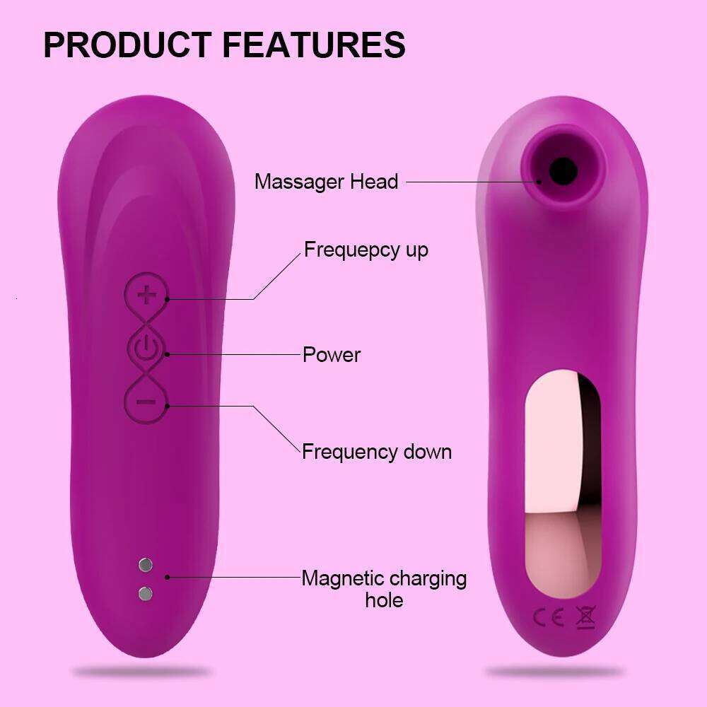 Sucker Clitoris Sucking Vibrator Female Clit Nipple Oral Vacuum Stimulator Massager Sex Toys Adults Goods for Women W260305
