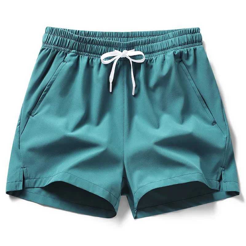 Summer Mens Sports Sweatpants casual Shorts Pockets Basic Solid Color Lightweight Pants Jogging Beach Shorts Men X260306
