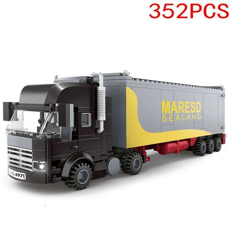2022 City Speed Formula Transporter Bricks Big Cargo Truck Blocks Building Car Figures Set Vehicle Model Childrens Toys Gift Z260306