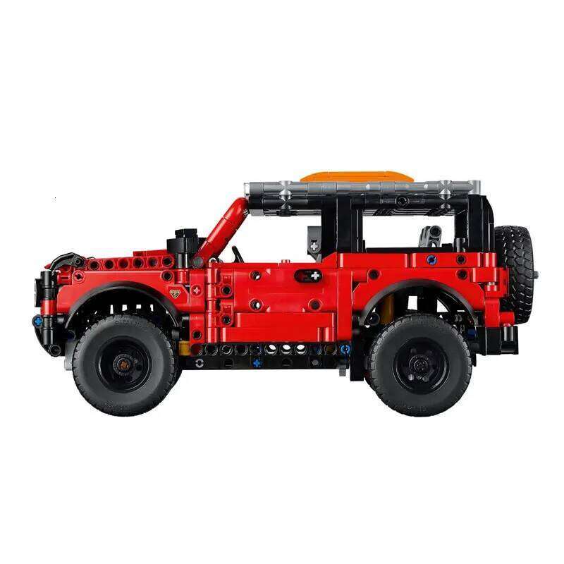 943PCS Technical Off-Road V6 Bronco Car Building Blocks MOC Assemble Bricks SUV Vehicle Toy Gift For Children Kids Adult Z260305