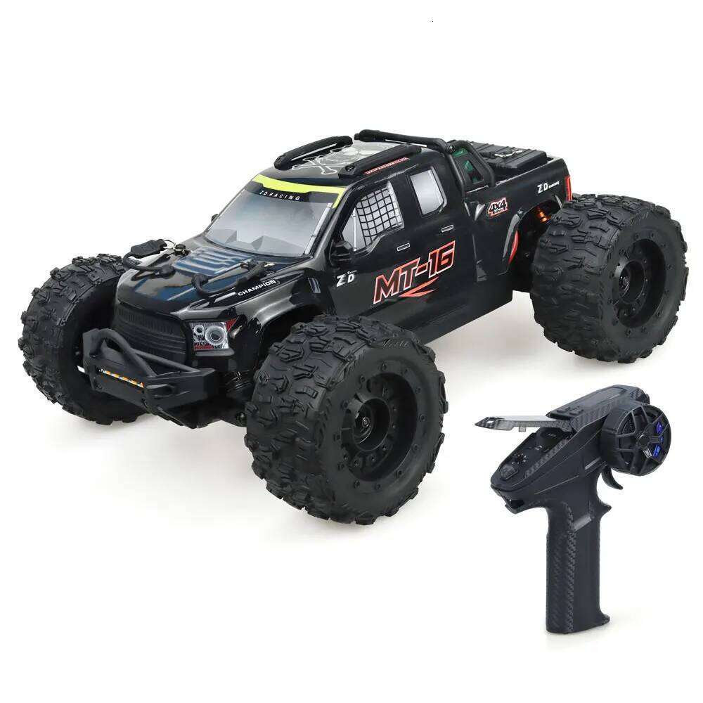 ZD Racing MT-16 1/16 Monster 3S 80km/h 2.4G 4WD RC Brushless Truck Remote Control Off Road Car Toys C260305
