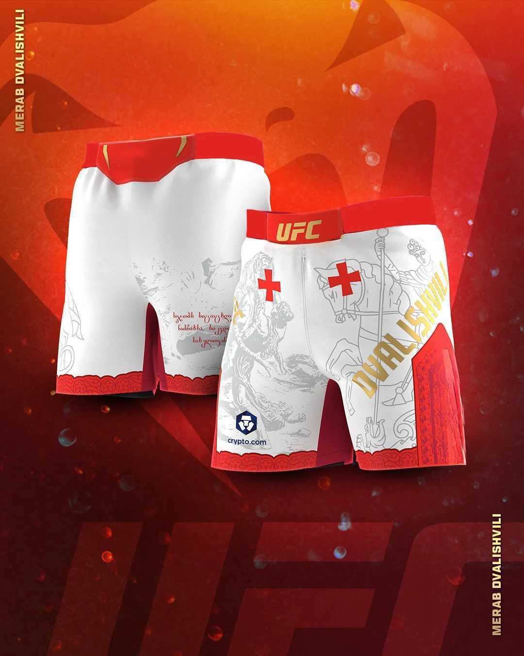 Merab Dvalishvili Boxing Training Event Shorts Mens Fitness Casual Fashion Shorts Loose Breathable Comfortable Sports Short X2603061
