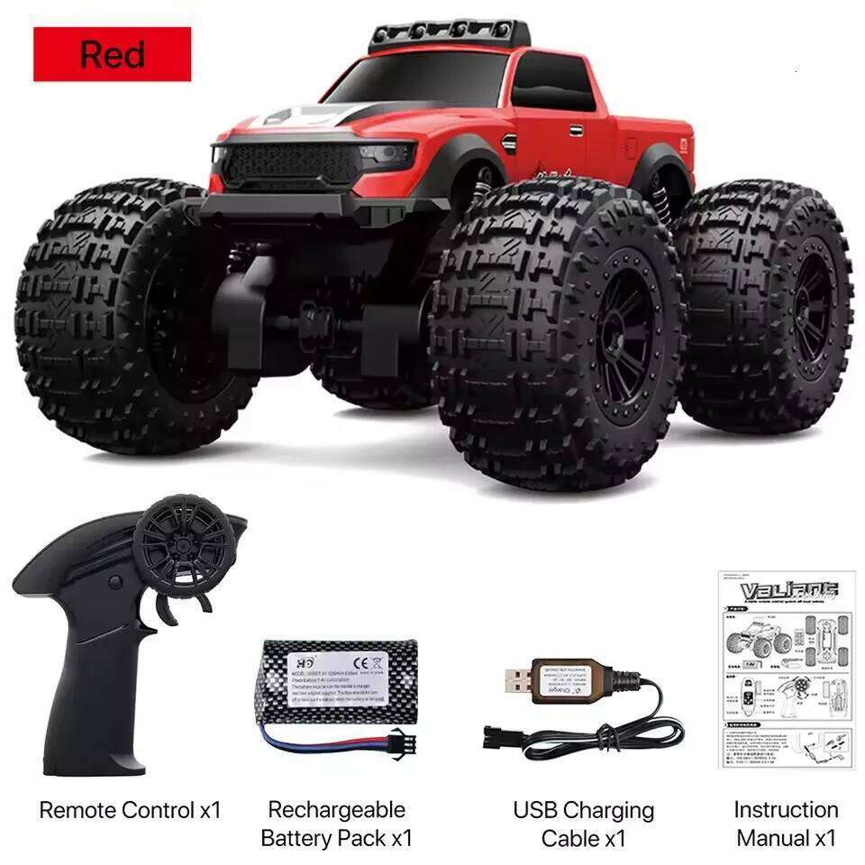 JHD 1:16 RC Amphibious Car 2.4G 50M Off-road For Water Grassland Dirt Mountain JJRC C8816 Waterproof Full Scale Racing C260305