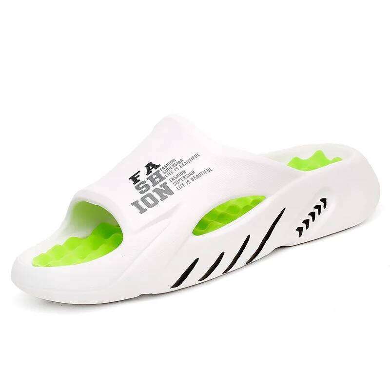 New Summer Man Massage 2025 Indoor Outdoor Beach Soft Bottom Casual Slippers Male Flip Flops Mens Sandals