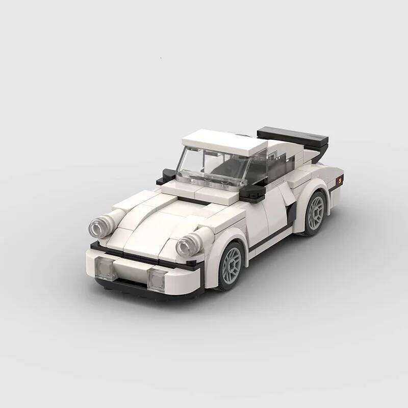 MOC Model City Racing Car Speed Sports Building Blocks Bricks Sets Technique Supercar Racers Vehicles Kits Toys Gift Z260305