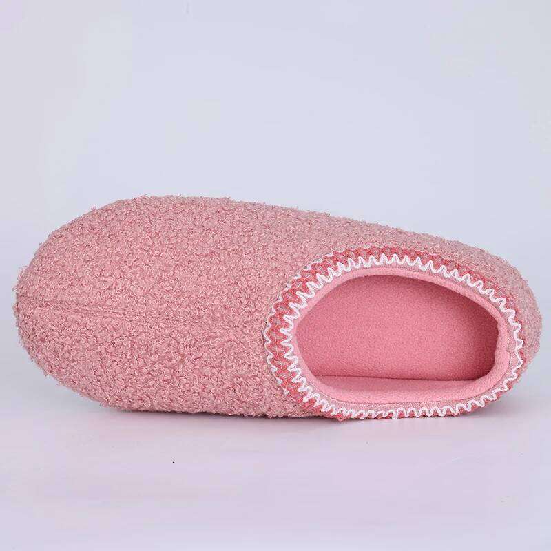 Litfun Soft Winter Warm Fashion Casual Slippers Outdoor Wear-resistant Rubber Sole Indoor Flat Women Shoes