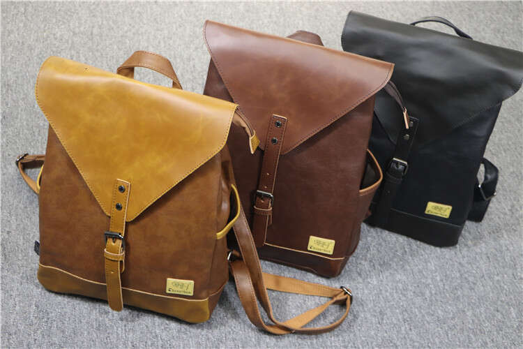 New Threebox Japanese Korean Style Casual Retro Backpack Trendy Men S Handheld Student School Bag High Quality Luxury Bag