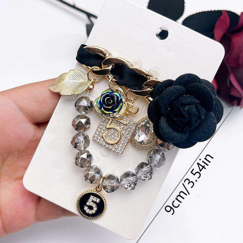 luxury Style Fashion Sweet Exquisite Pearl Tassel Pin Handmade Alloy Brooch Small Fragrance Camellia