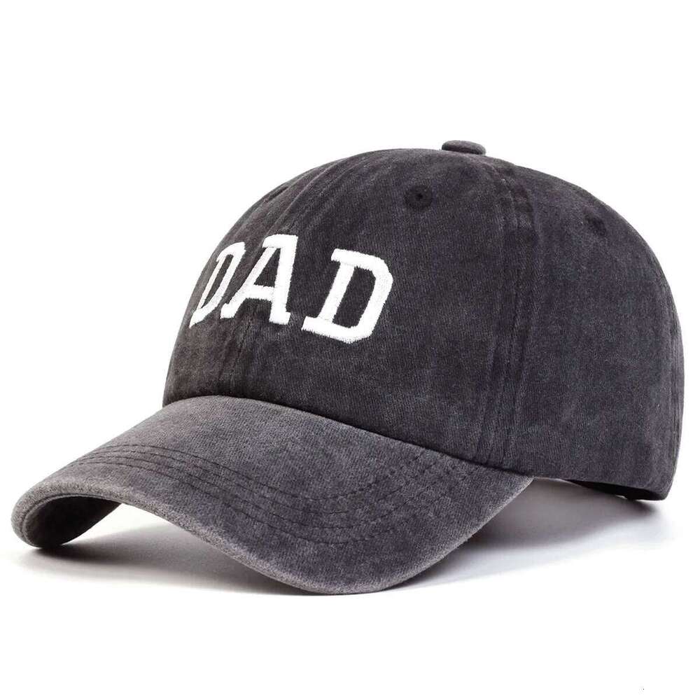 DAD MOM Embroidered Baseball Men's and Women's Retro Vintage Fashion Couple Hip Hop Hat Y260304