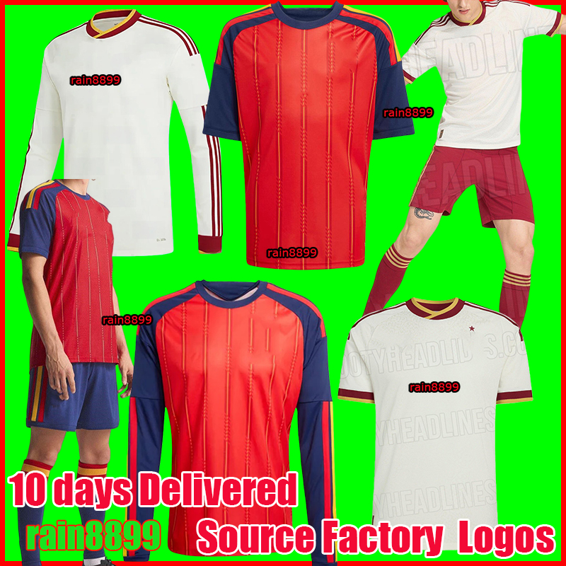 spain jersey 2026 spain world cup PEDRI Soccer Jersey National Team Football Shirt Men Kids Kit LAMINE YAMAL Camisetas Espana 4xl espanol footall jerseys 2026 2027