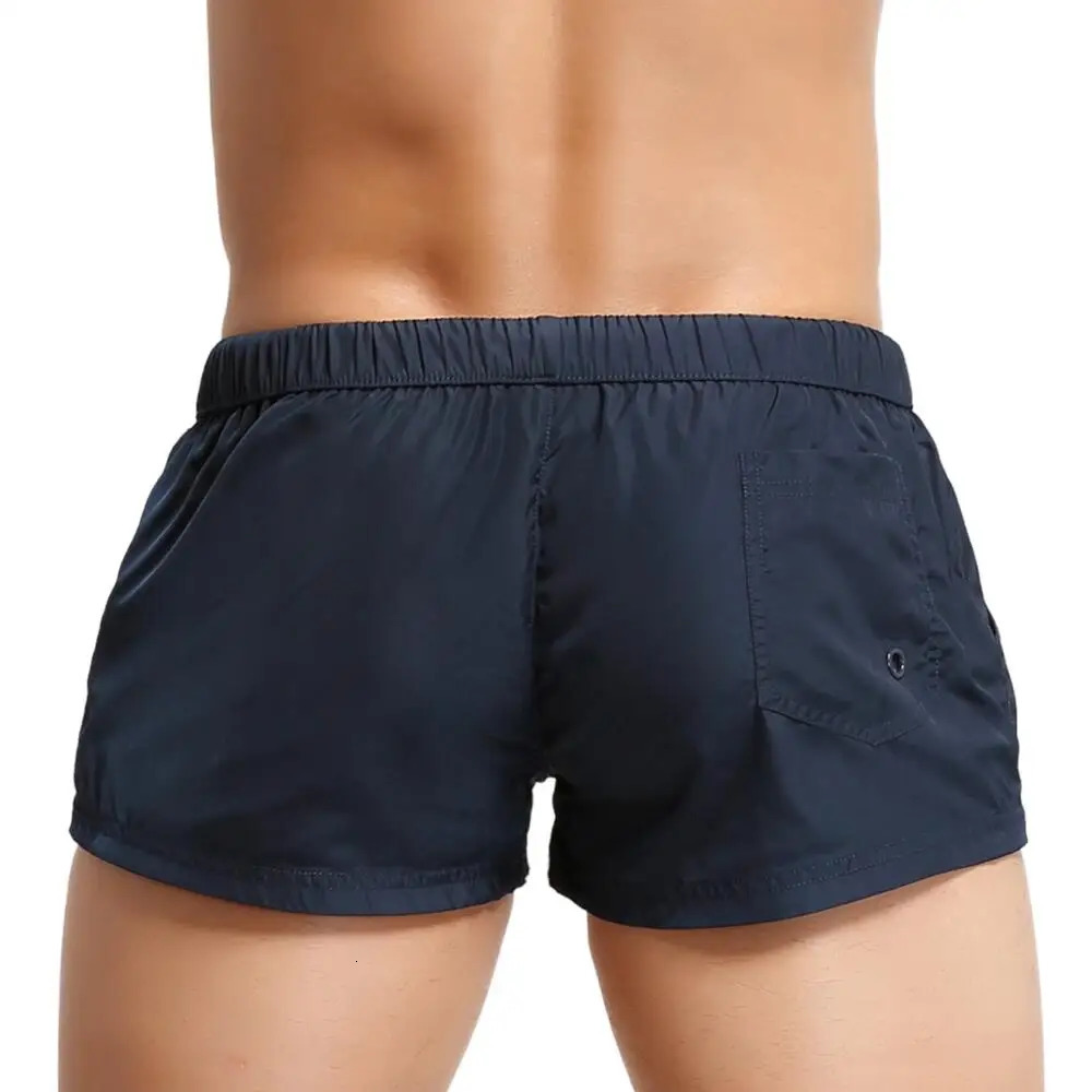 SEOBEAN Mens Quick Dry Swimwear Beach Shorts Summer Surf Fitness Board Trunks Gym Short Pants Male Clothing 260305