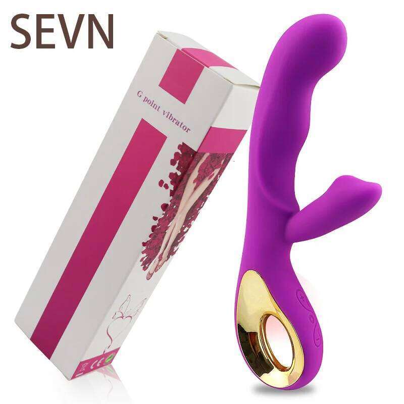 G Spot Rabbit Vibrator for Women Orgasm Dildo Adult Sex Toys USB Charging Powerful Masturbation Clitoris Stimulator Waterproof W260305