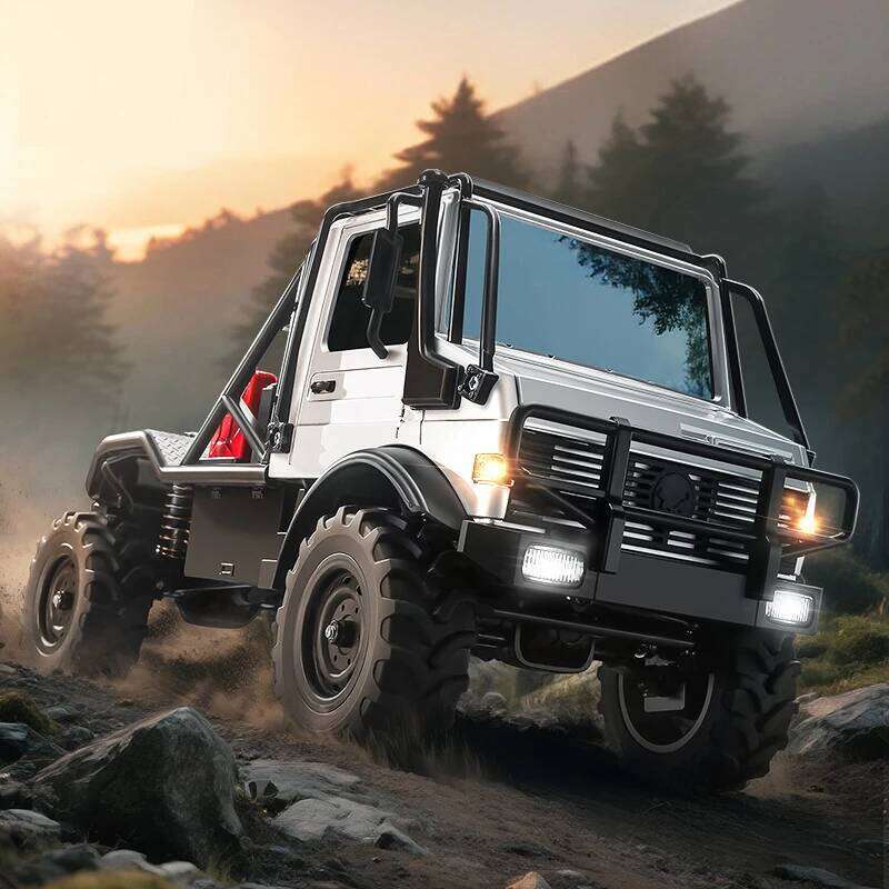 MN333 RC Car Unimog U4000 2.4GHz 1:18 4WD Full Proportional Throttle Steering Off-Road Vehicle Toy Gift Boy C260305