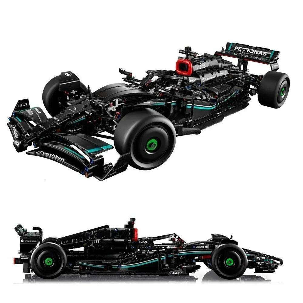 Technical RB20 SF-24 AMG-W14 E Performance Formula Racing Car Building Blocks Assemble Brick Toy Gift For Children Kids Z260305