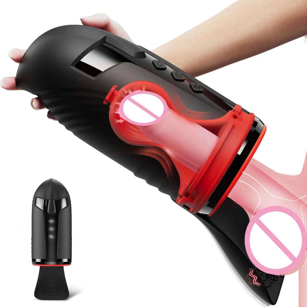 Male Masturbator Cup Penis Trainer Glan Testicle Stimulator Delay Ejaculation Exerciser Masturbation Adult Sex Machines for Men W260305