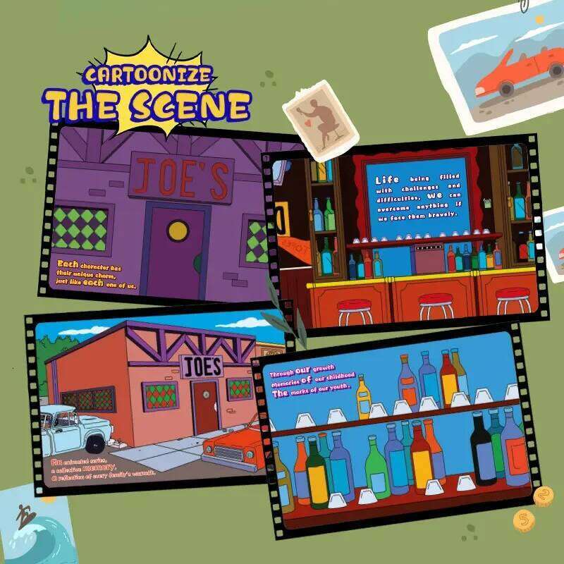 1748PCS Old Joe Building Blocks Retro Bar dance Floor MOC Model Bricks Desktop Decoration Dit Toys For Kids Holiday Gifts Z260306