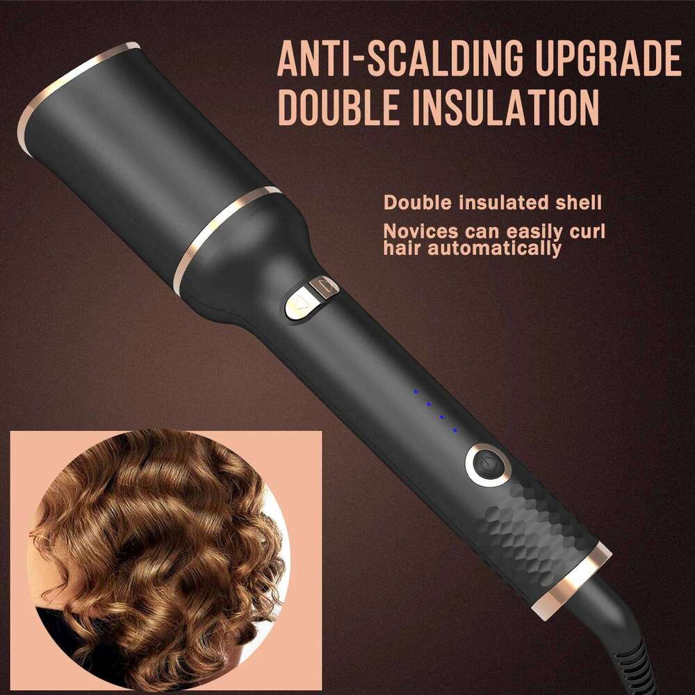 Auto Rotating Ceramic Automatic Styling Tool Iron Curling Wand Air Spin and Curl Curler Hair Waver 26Y0306