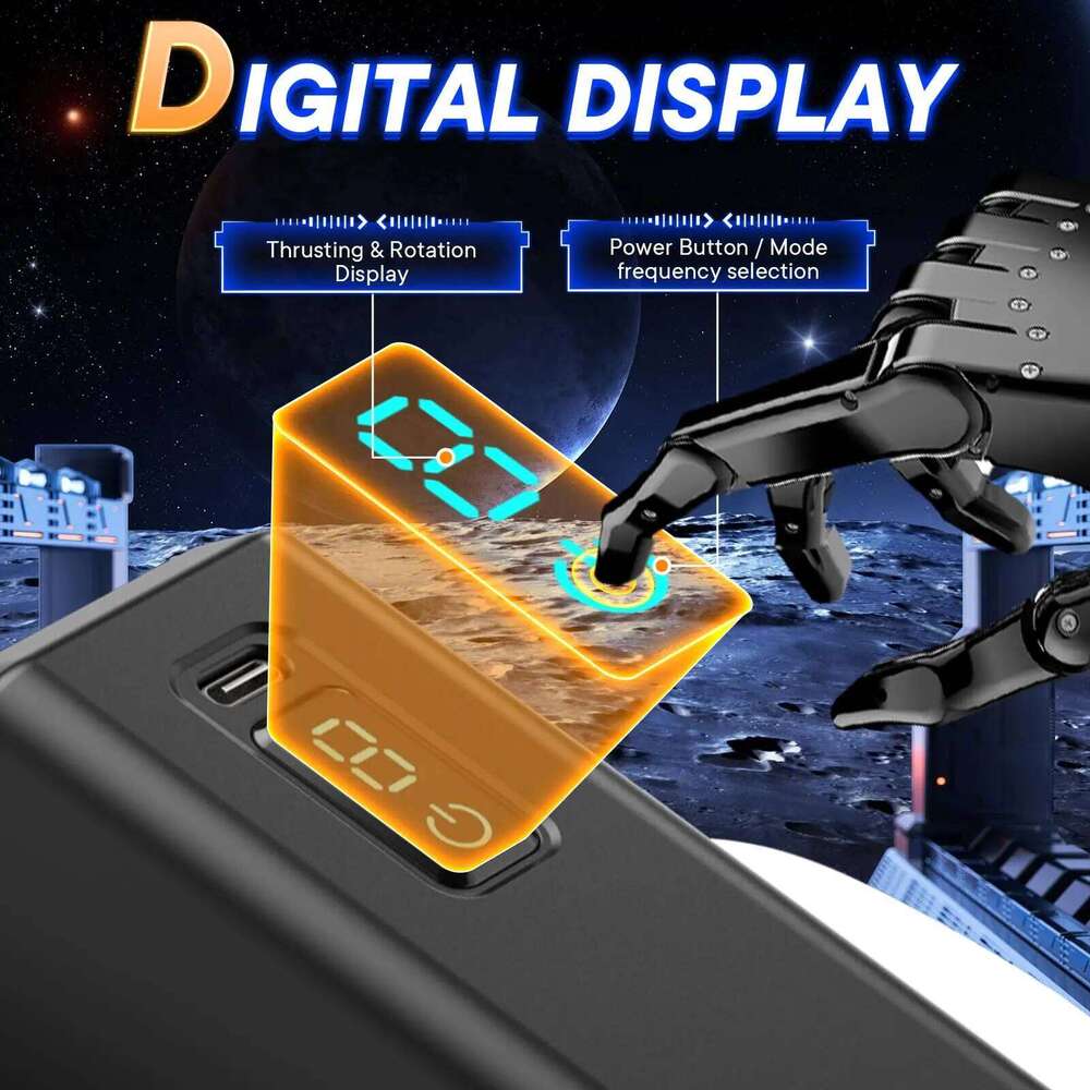 Automatic Masturbator Telescopic Masturbators Pocket Pussy Male Stroker Open-ended Adult Equipment Sex Toy for Men W260305